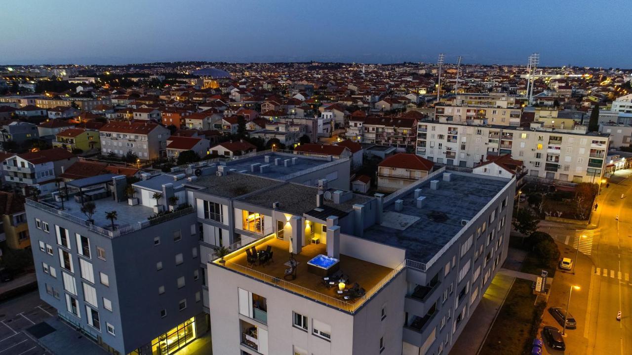 Appartamento Zadar Sunset Penthouse With Spectacular View And Jacuzzi Esterno foto